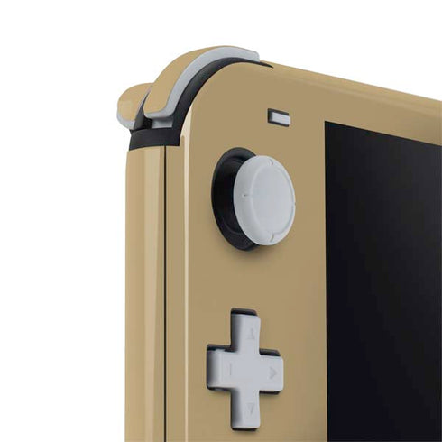 Purdue University Purdue Gold Signature Logo Nintendo Switch Lite Skin